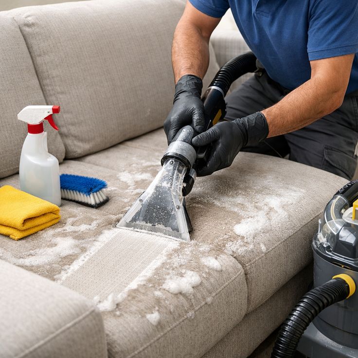Carpet and floor vacuuming service
